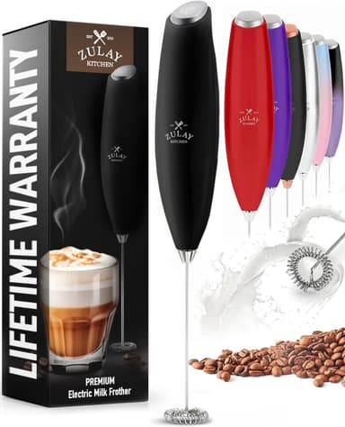 Zulay Kitchen Titanium Milk Frother